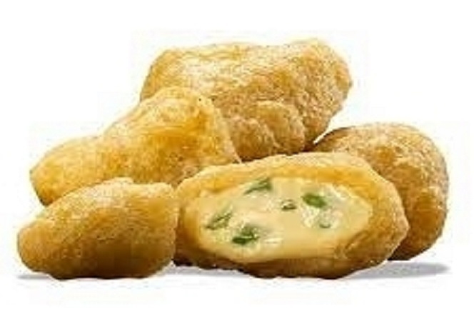 6 HOT CHEESE NUGGETS